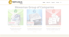 Desktop Screenshot of mewamax.com